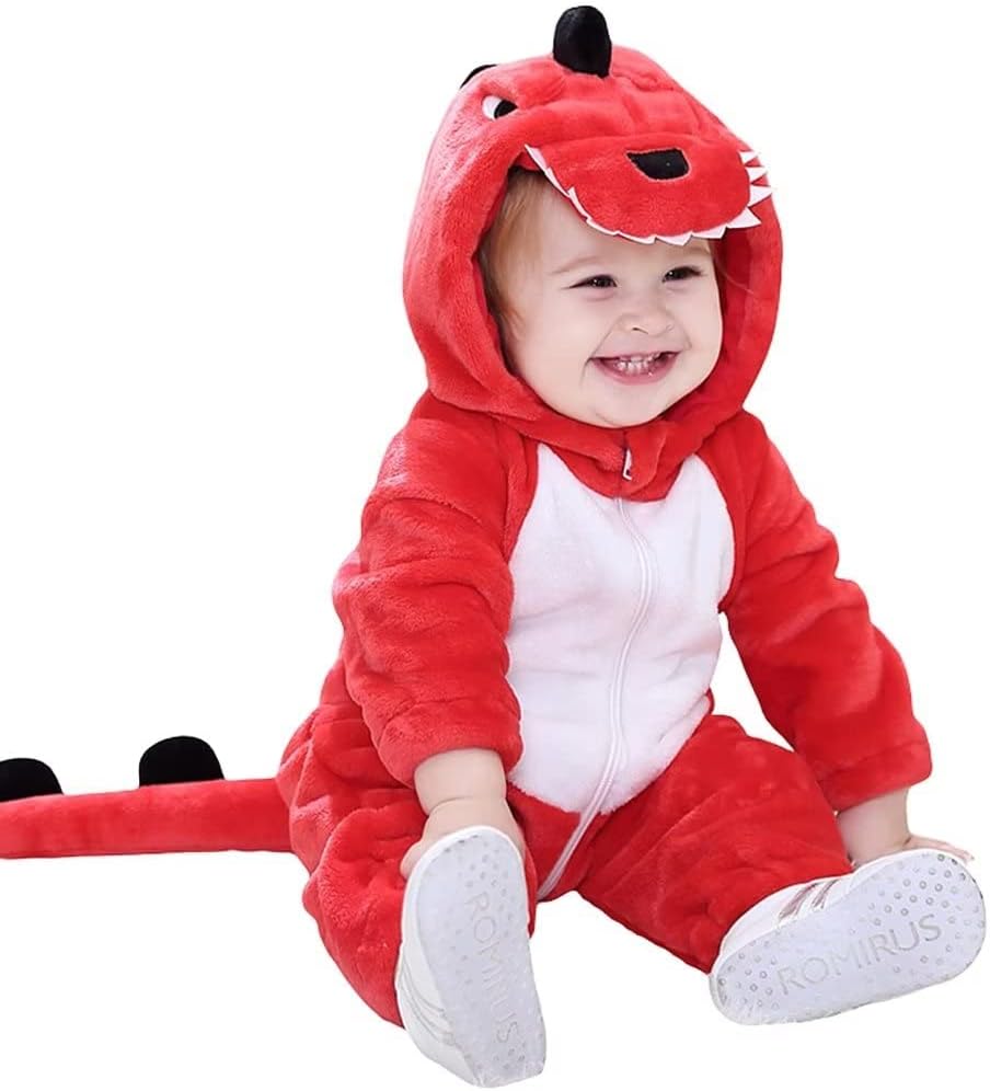 Halloween Baby Costumes Toddler Outfit Infants Romper Boys Girls Animal Dress up Clothes 2-36 Months