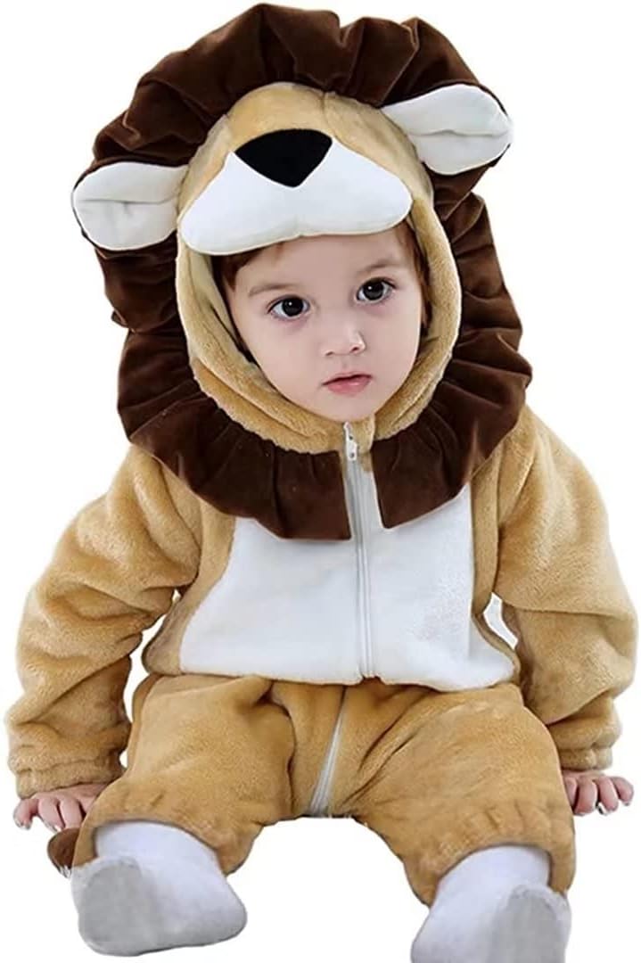 Halloween Baby Costumes Toddler Outfit Infants Romper Boys Girls Animal Dress up Clothes 2-36 Months