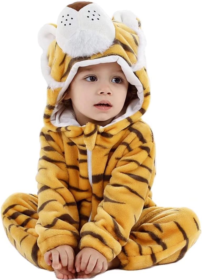 Halloween Baby Costumes Toddler Outfit Infants Romper Boys Girls Animal Dress up Clothes 2-36 Months