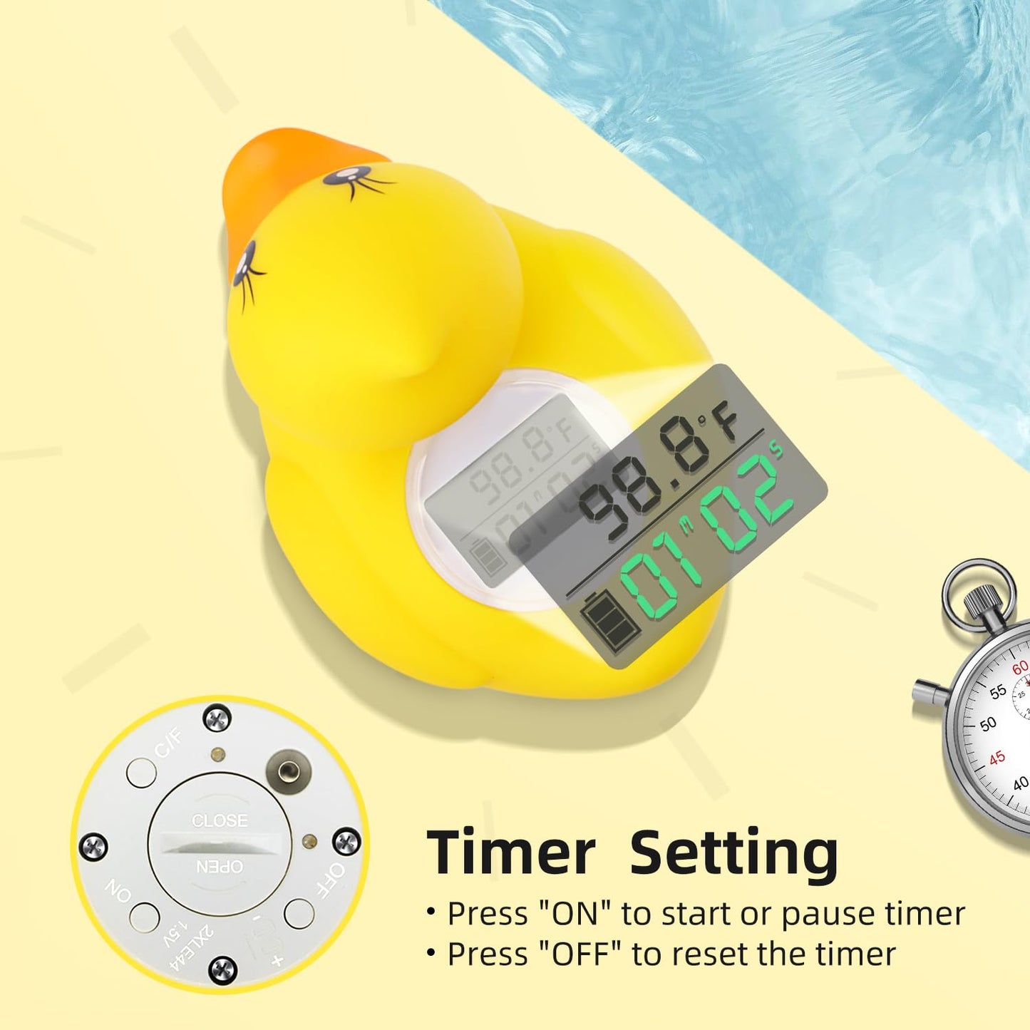 Baby Bath  Water Thermometer 