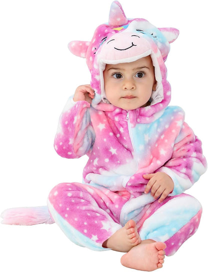 Halloween Baby Costumes Toddler Outfit Infants Romper Boys Girls Animal Dress up Clothes 2-36 Months