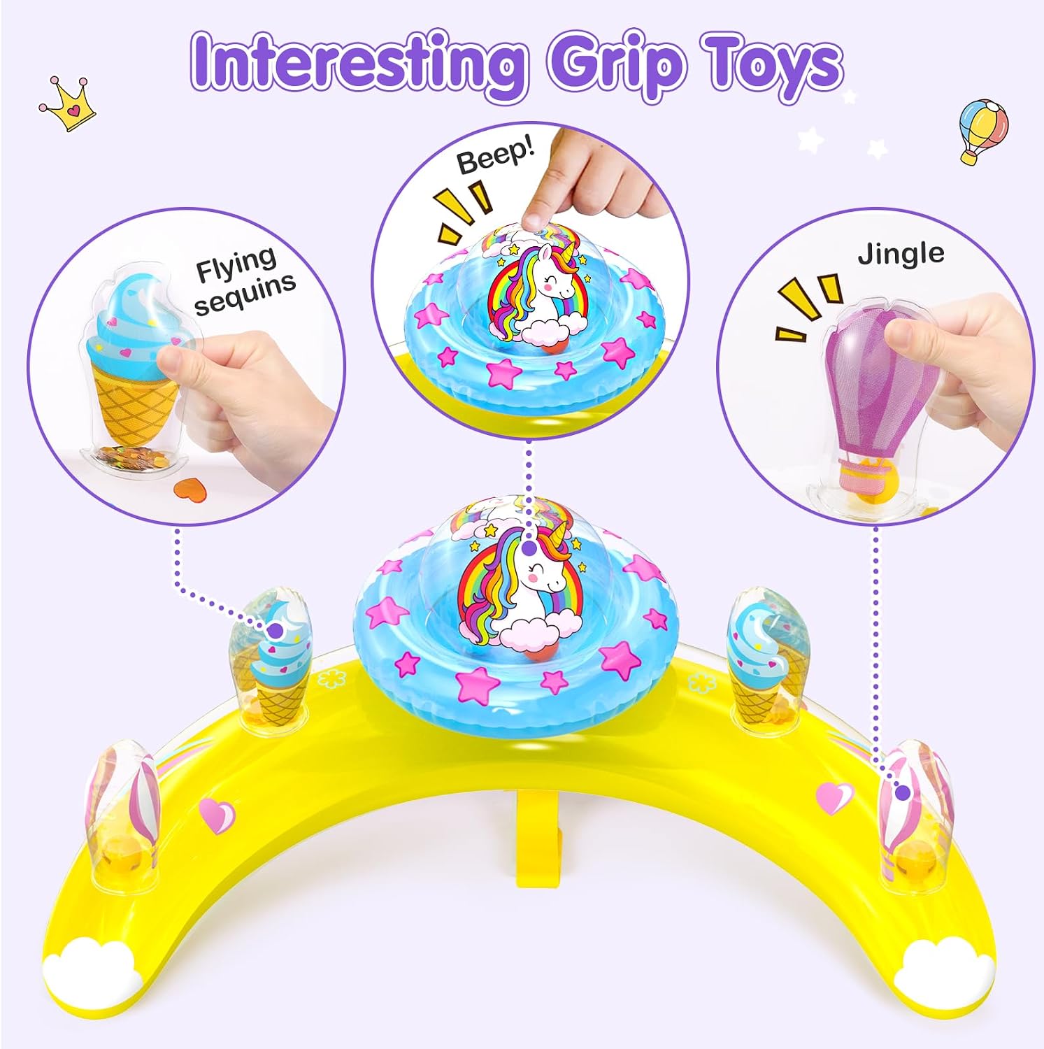 Baby Pool Floaty with Canopy 