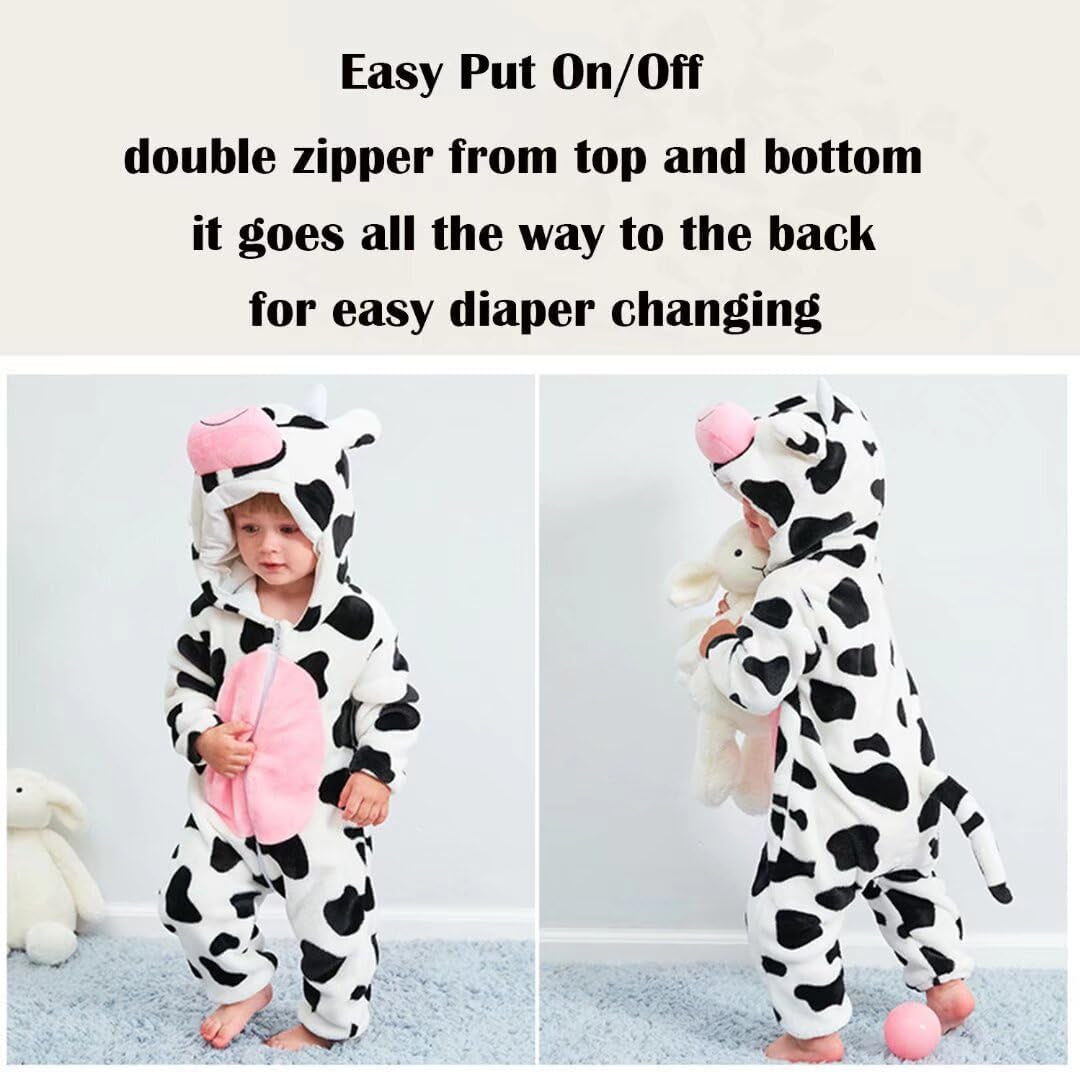 Halloween Baby Costumes Toddler Outfit Infants Romper Boys Girls Animal Dress up Clothes 2-36 Months