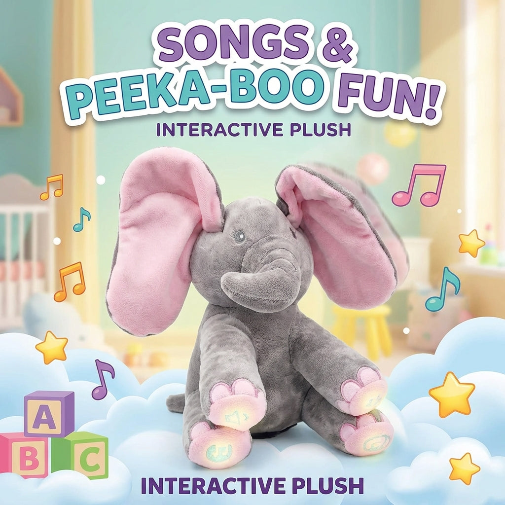 Peek a Boo Elephant Toy